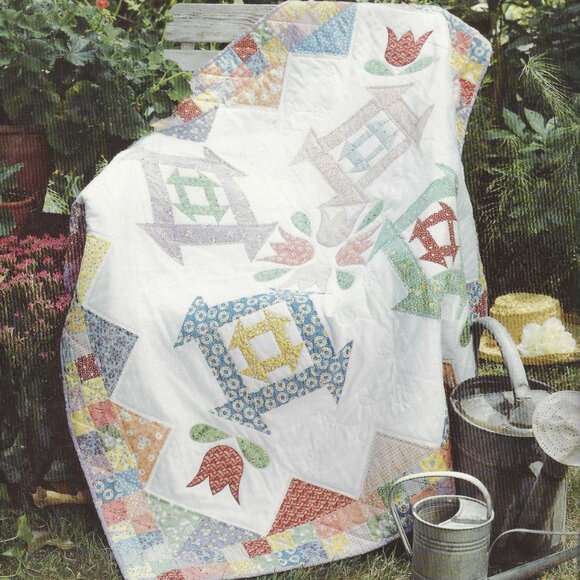 Take Time to Quilt Vol. 2 "Garden Gathering" by Cathy Wierzbicki - Like New - Picture 2 of 10